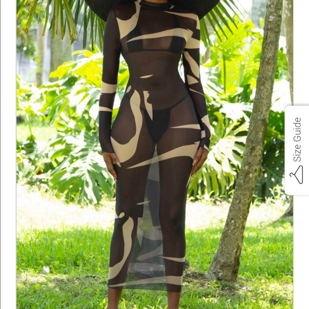 Sheer cover up